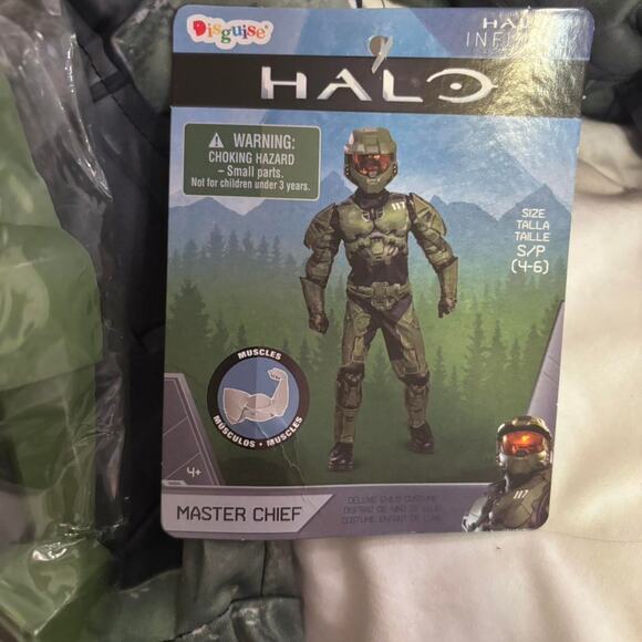 NWT HALO Master Cheif costume size 4-6 small - Picture 3 of 5